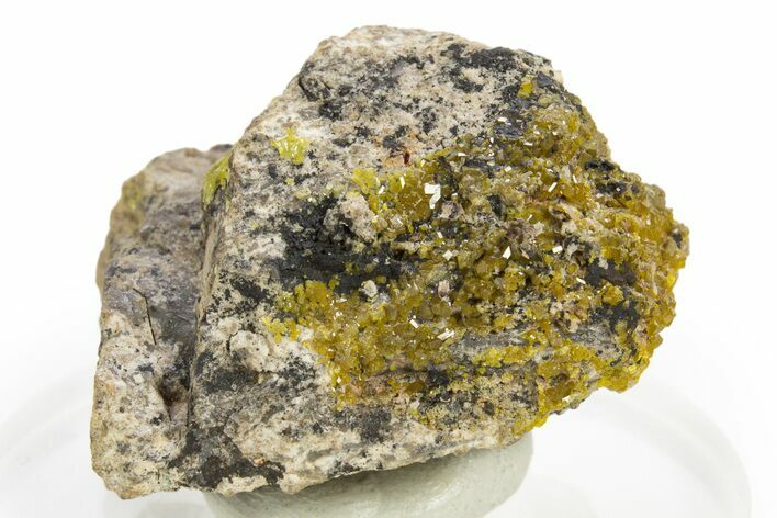 Sparkling Hexagonal Mimetite Crystals - Republic of the Congo #312451